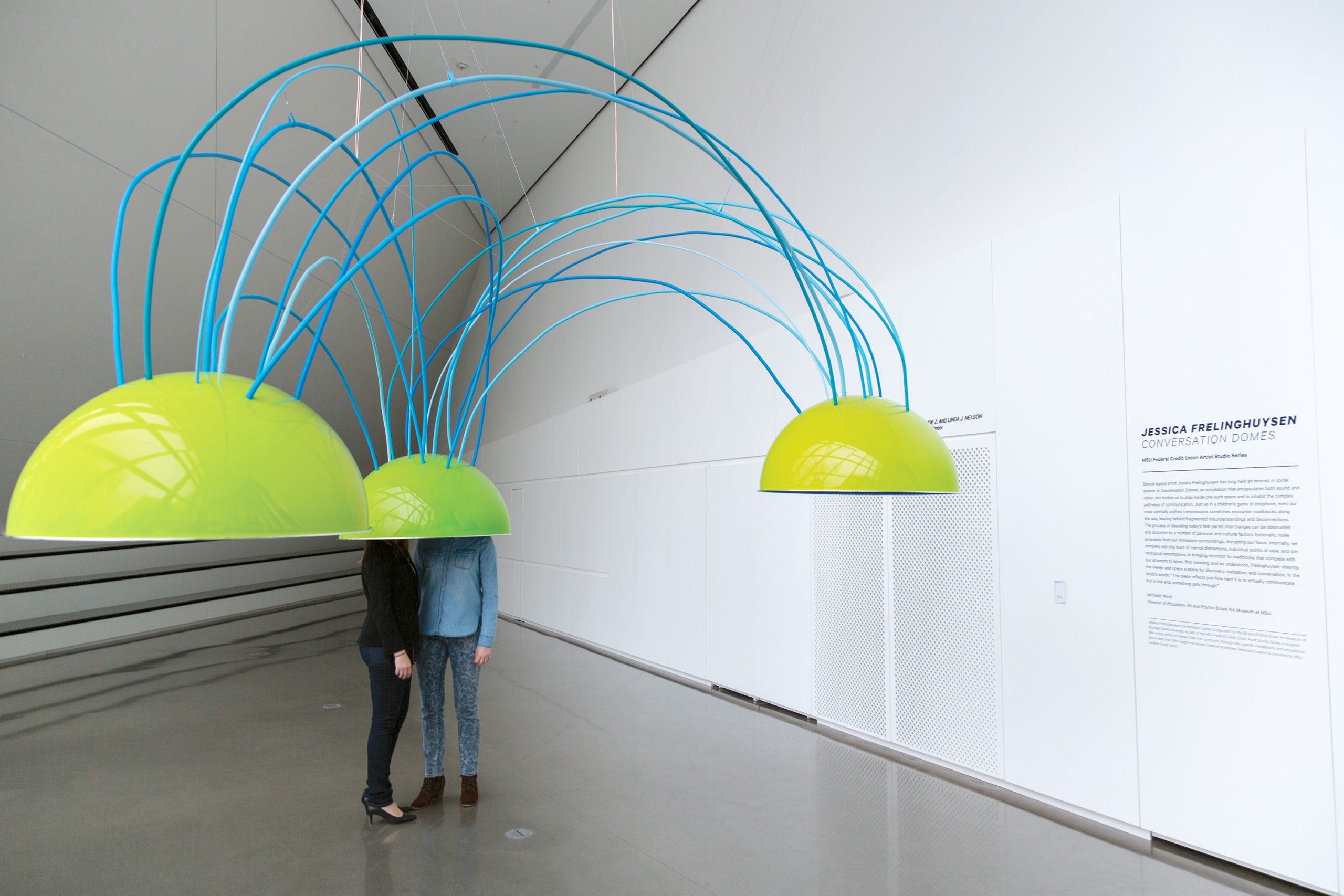 Jessica Frelinghuysen Conversation Domes MSU Broad Art Museum