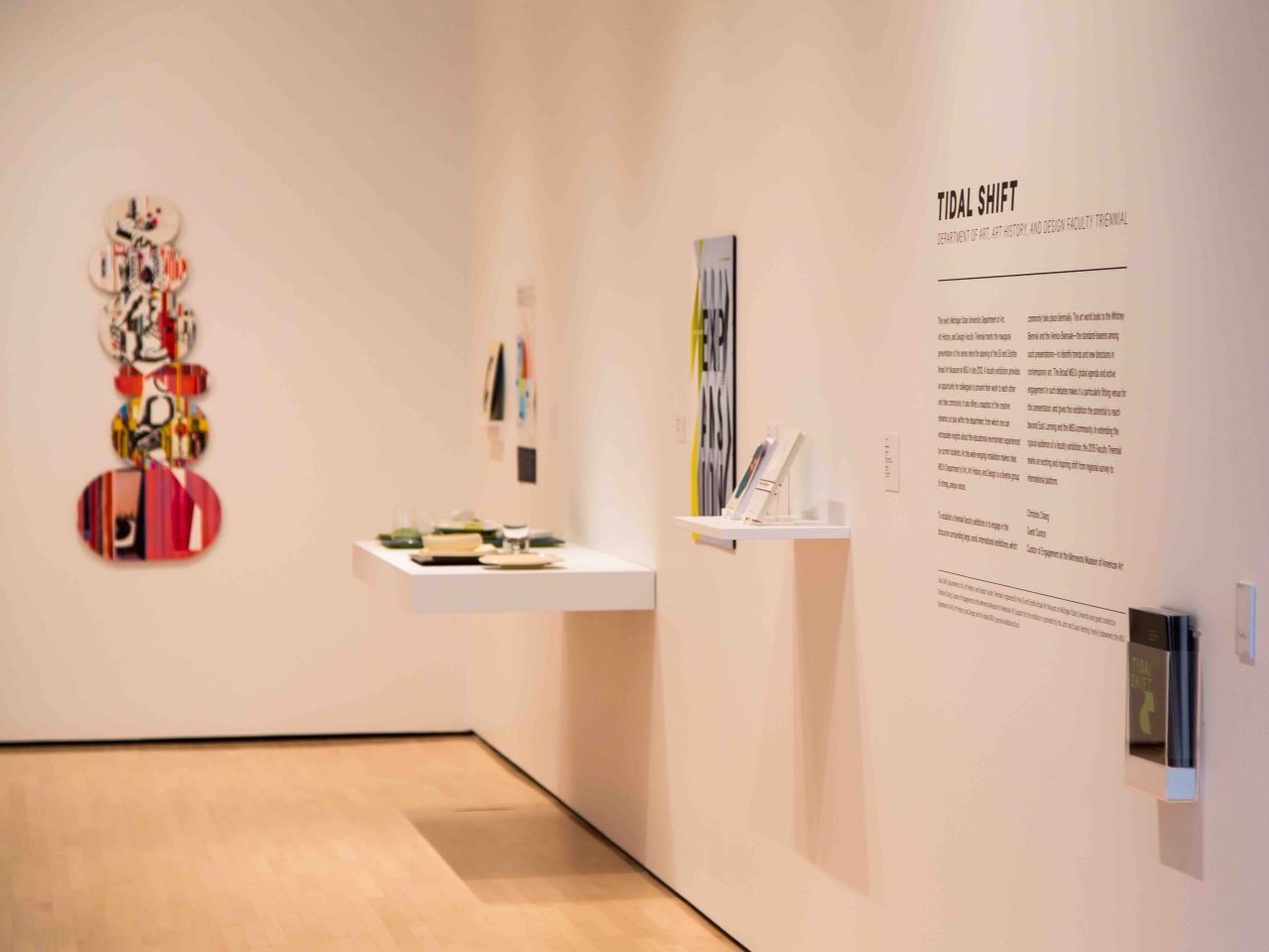 Tidal Shift: Department of Art, Art History, and Design Faculty Triennial installation view