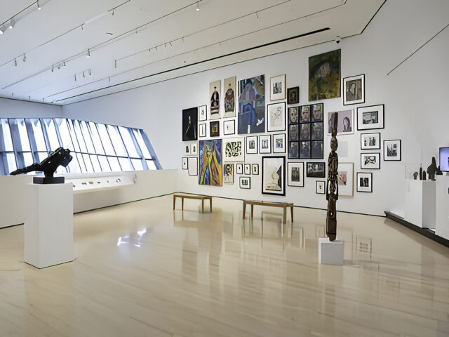 photo of a gallery wall