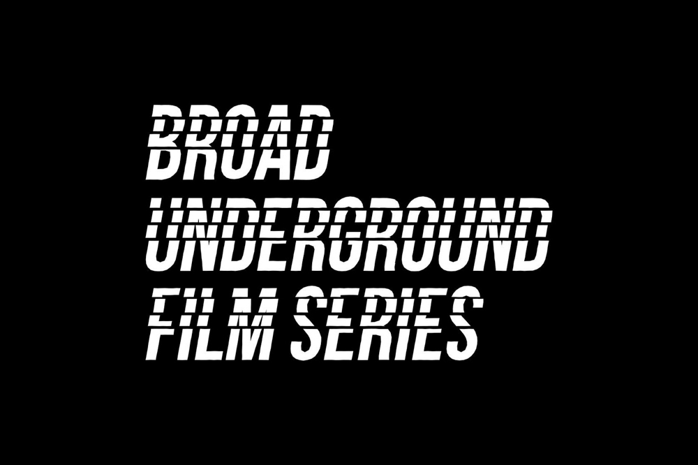 Broad Underground Film Series logo.