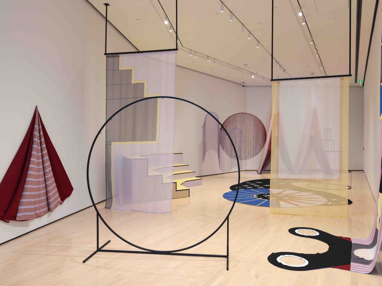 Andrea Canepa: As we dwell in the fold installation view