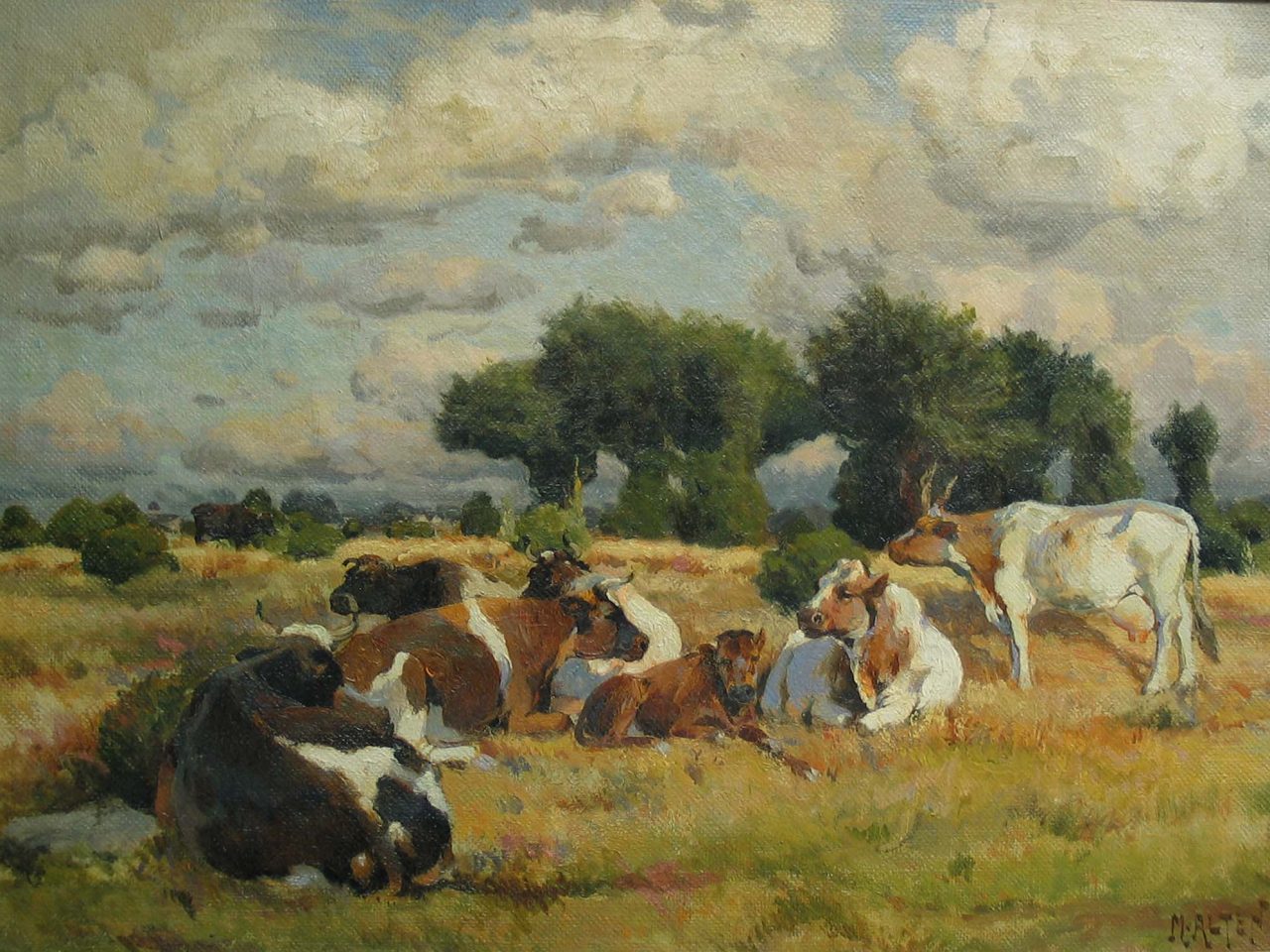 cow painting