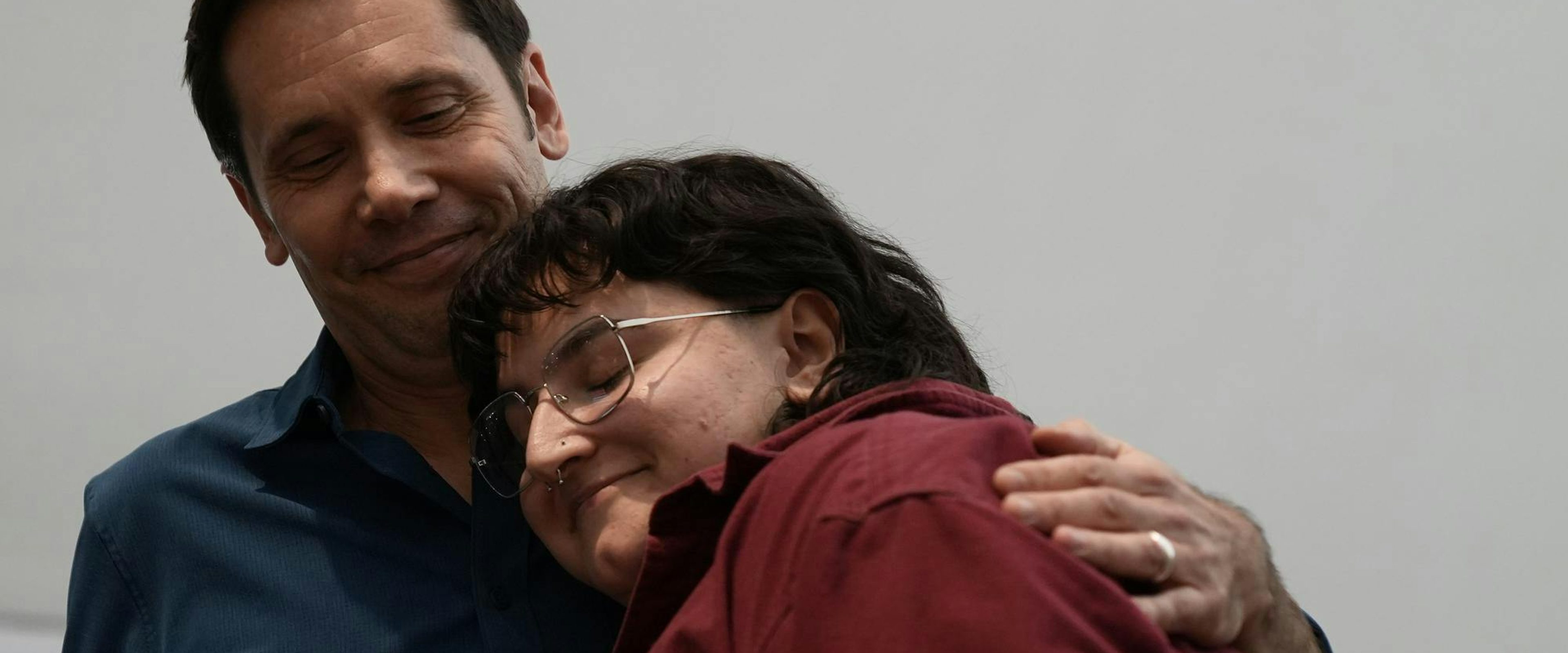 people hugging